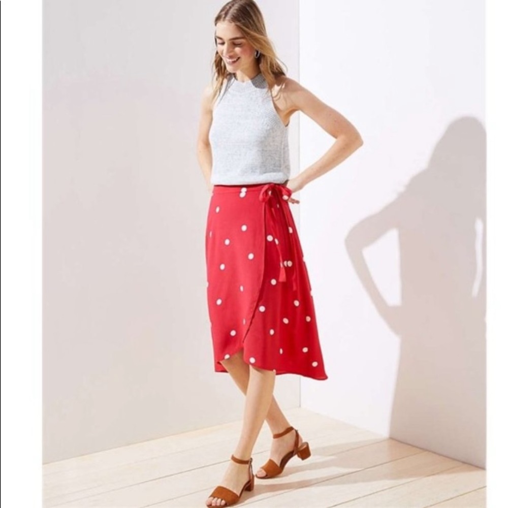 Loft Plus Wrap hi-low skirt (26)